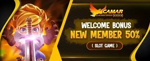 WELCOME BONUS NEW MEMBER 50% promotion